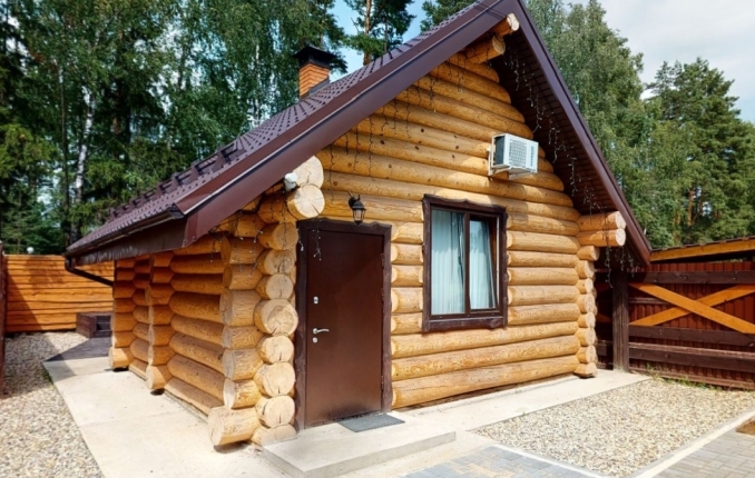 Изба по-белому