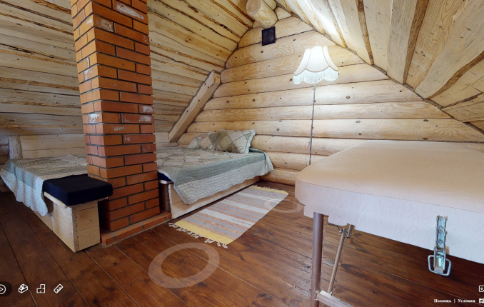 Изба по-белому