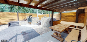 Интерьер банного дома Барин