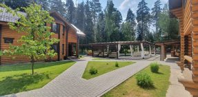 Интерьер банного дома Барин