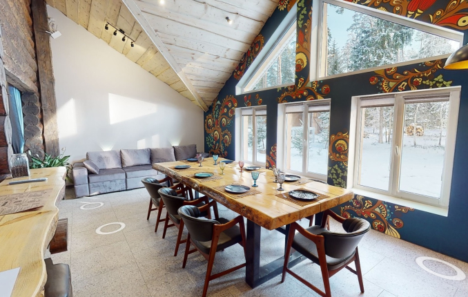 Вилла с баней