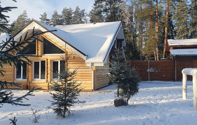 Вилла с баней