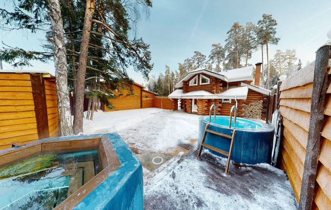 Вилла с баней