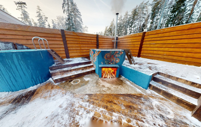 Вилла с баней