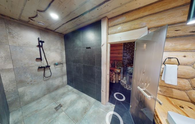 Вилла с баней