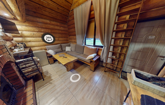 Изба по-белому