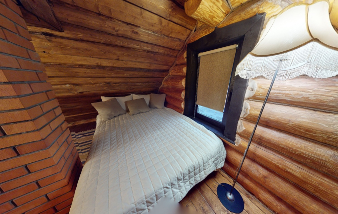 Изба по-белому