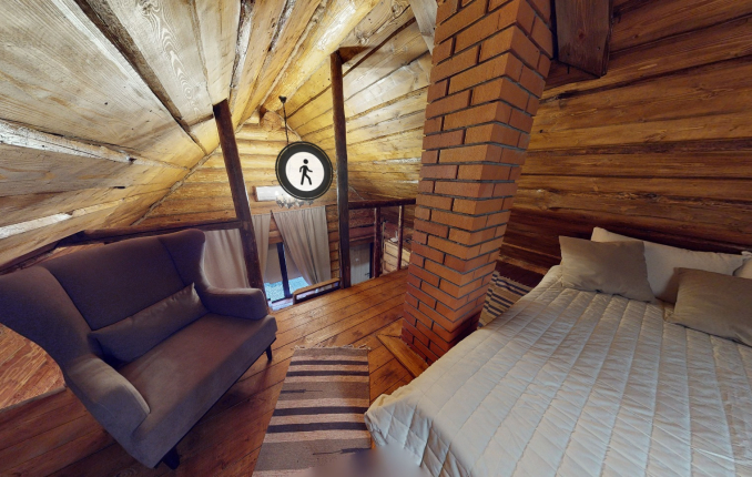 Изба по-белому