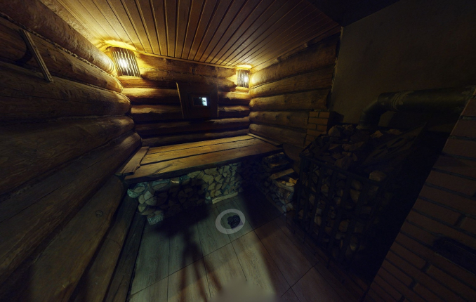 Изба по-белому